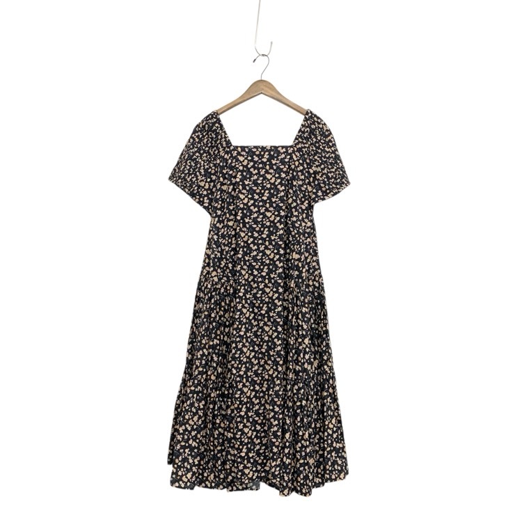 Merlette マーレット Minne Print Dress Black Deco Print ワンピース ブラック XS 3610300034