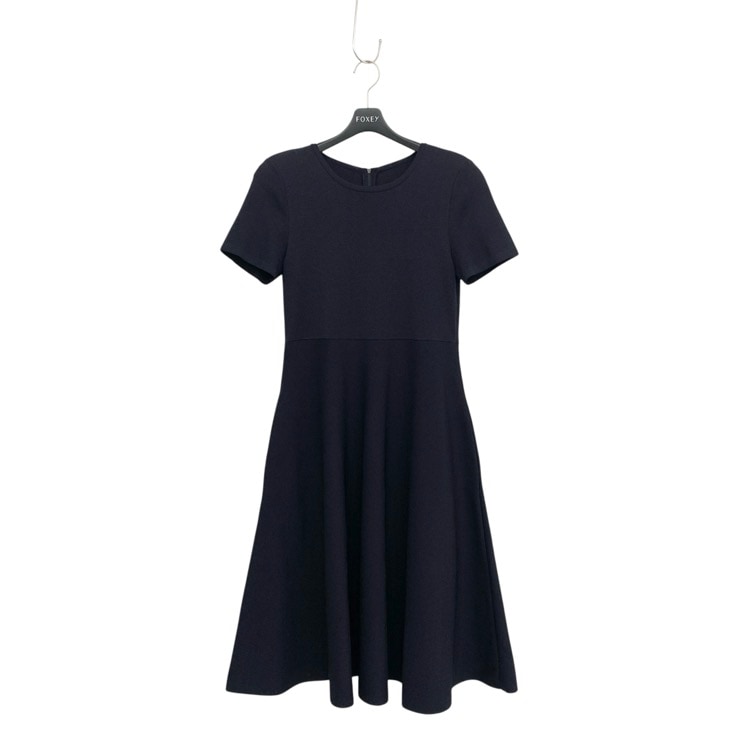 FOXEY フォクシー アフタヌーンティー ドレス ニットドレス ワンピース ミッドナイトブルー 38 45163-KSOOY
