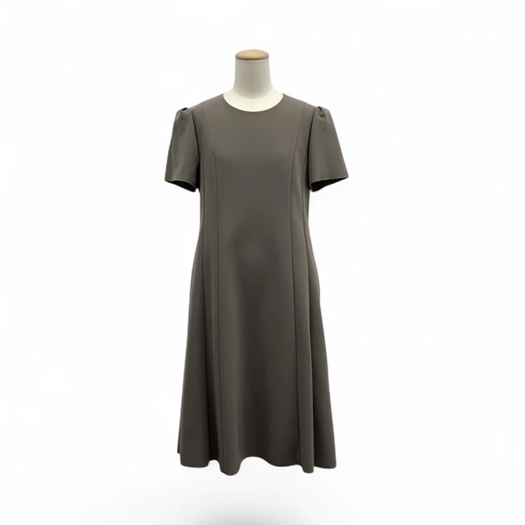 FOXEY NEWYORK フォクシー ベル ドレス NEWマットストレッチグログラン エスプレッソ 38 44847-NAOOE