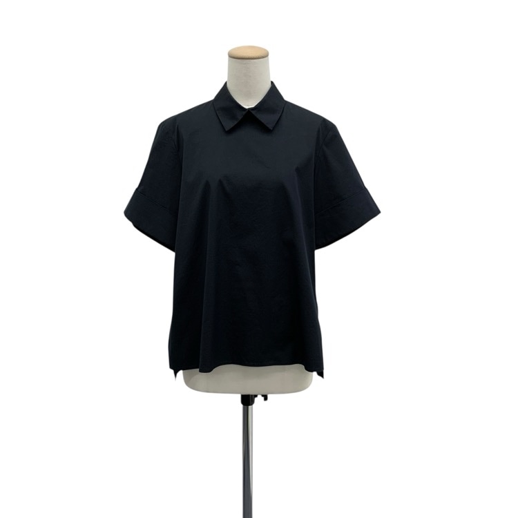 deres デレス Bridget half sleeve blouse ショートスリーブシャツブラウス ネイビー F DER24SS-SH-004