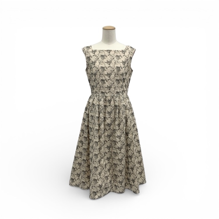 TOCCA トッカ CHAMBRAY GARDEN ドレス ワンピース アイボリー 0 OPTOGA0110