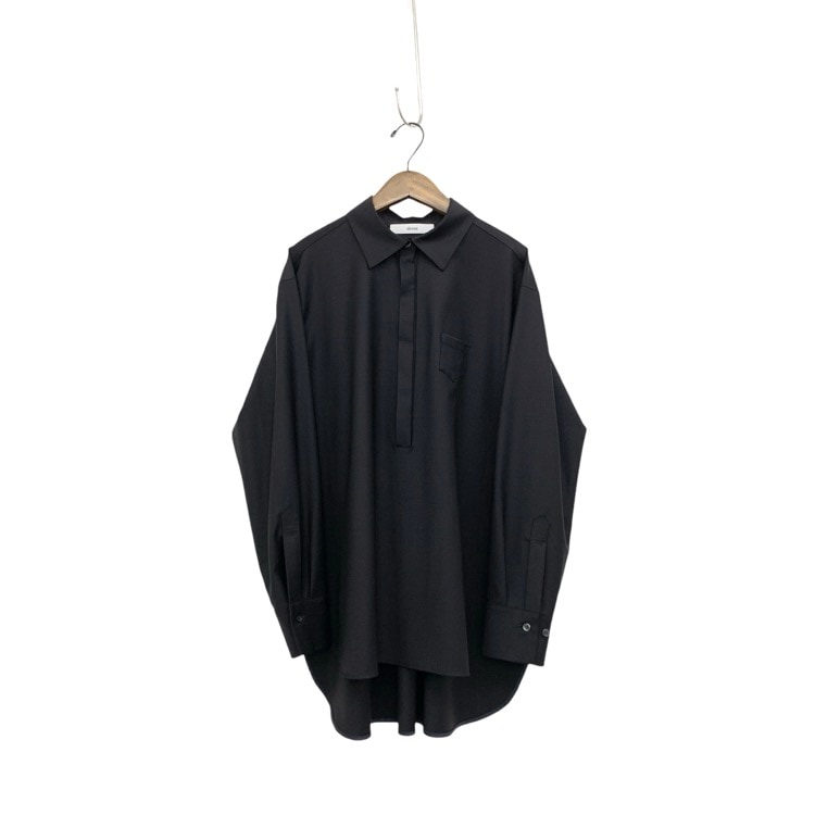 2025AW deres デレス Etoile shirt プルオーバーシャツ ダークネイビー F DER25AW-SH-001