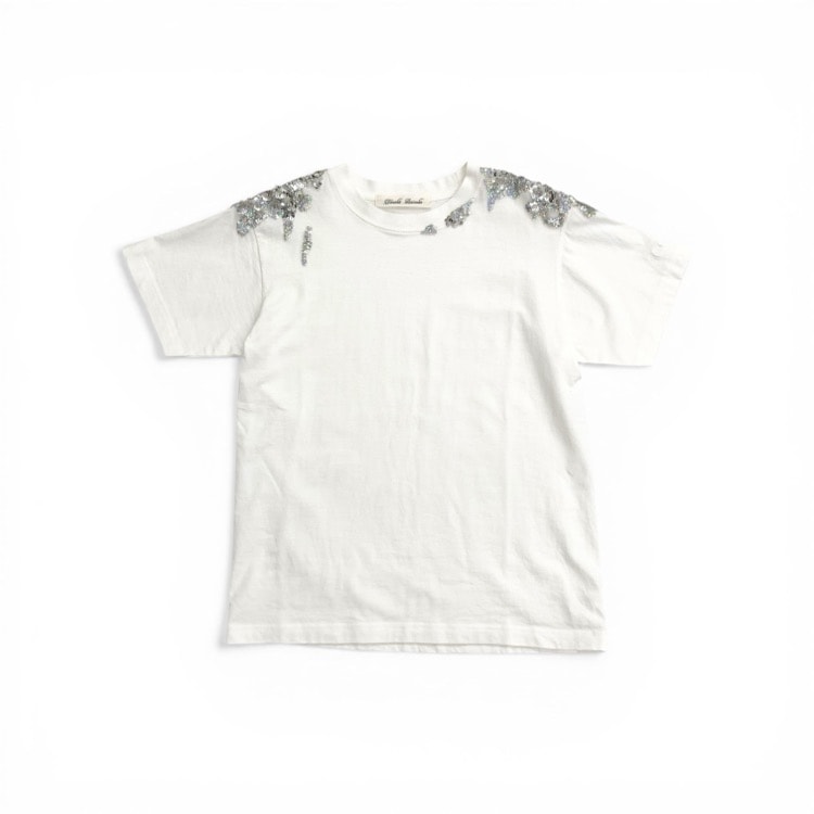 tanaka daisuke タナカダイスケ magical powder piles up T-shirt マジカルパウダースパンコールTシャツ ホワイト 1 TD24AW-PO02