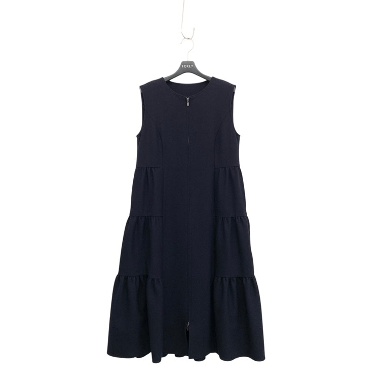 FOXEY NEWYORK フォクシー ドレス ガナッシュ ワンピース ネイビー 40 45469-NAOOY