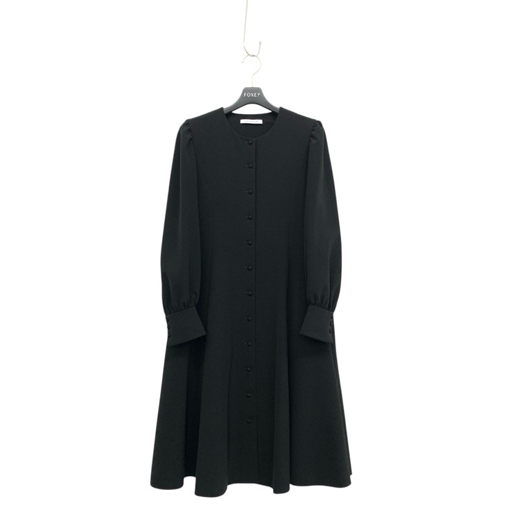 FOXEY NEWYORK フォクシー ドレス アネット ワンピース ブラック 38 44856-NSOOY
