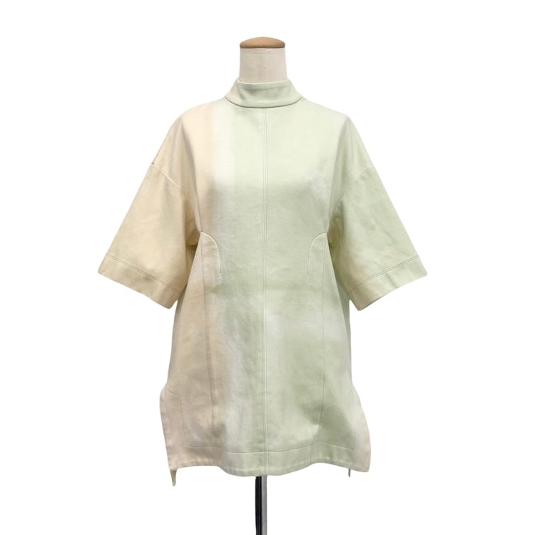 Mame Kurogouchi マメクロゴウチ "Itajime Shibori" Cotton Double Face Top 伊勢丹別注カラー 板締めダブルフェイストップ マルチ 1 MM22SS-JS504