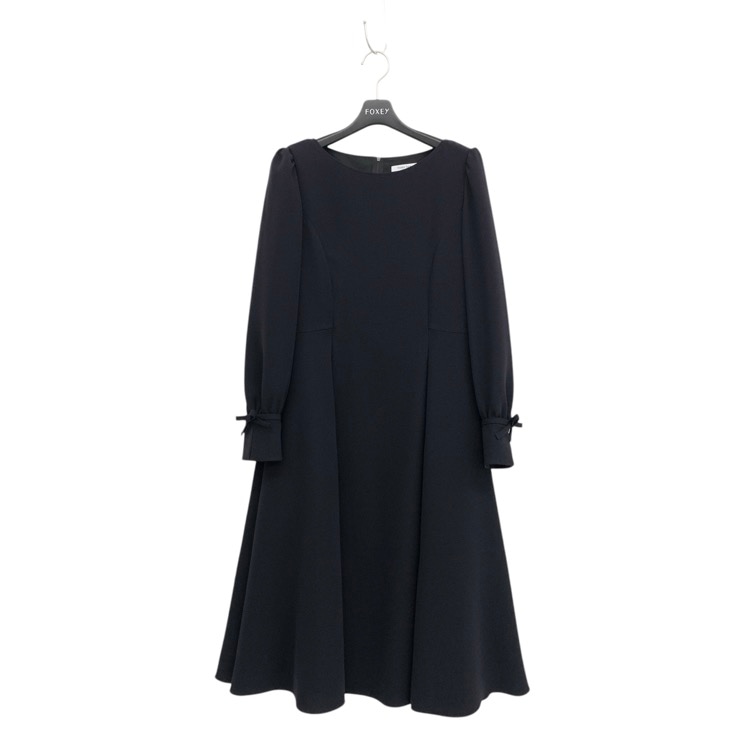 FOXEY NEWYORK フォクシー ジョイー ドレス ワンピース ミッドナイトブルー 38 45653-NSOOG