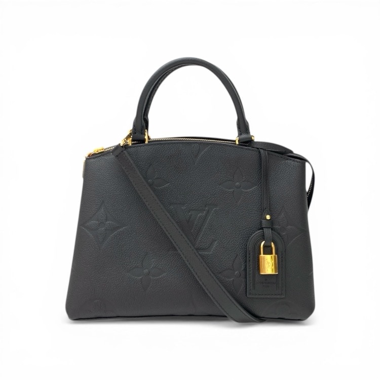 LOUIS VUITTON ルイ・ヴィトン プティパレ ショルダーストラップ付 2way アンプラント ノワール M58916