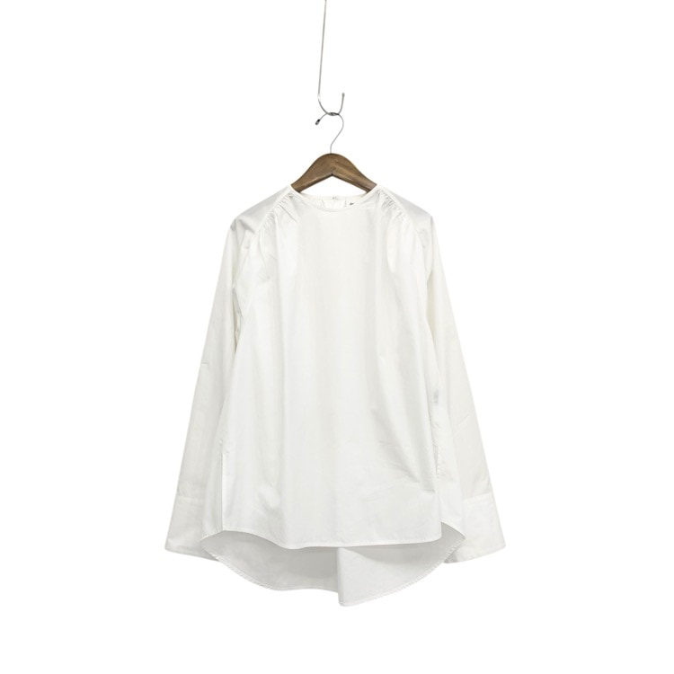 deres デレス Hope cotton drape blouse コットンドレープブラウス ホワイト F DER24SS-BL-001