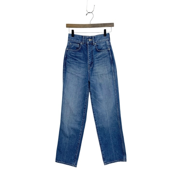 yori ヨリ Audreyテーパードデニムパンツ インディゴ 34 YR22-25030SP-2