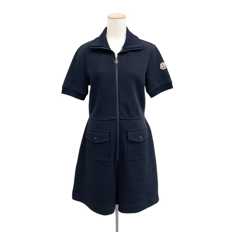 MONCLER モンクレール ポロ ワンピース ネイビー XS 8I00001 899V9 999