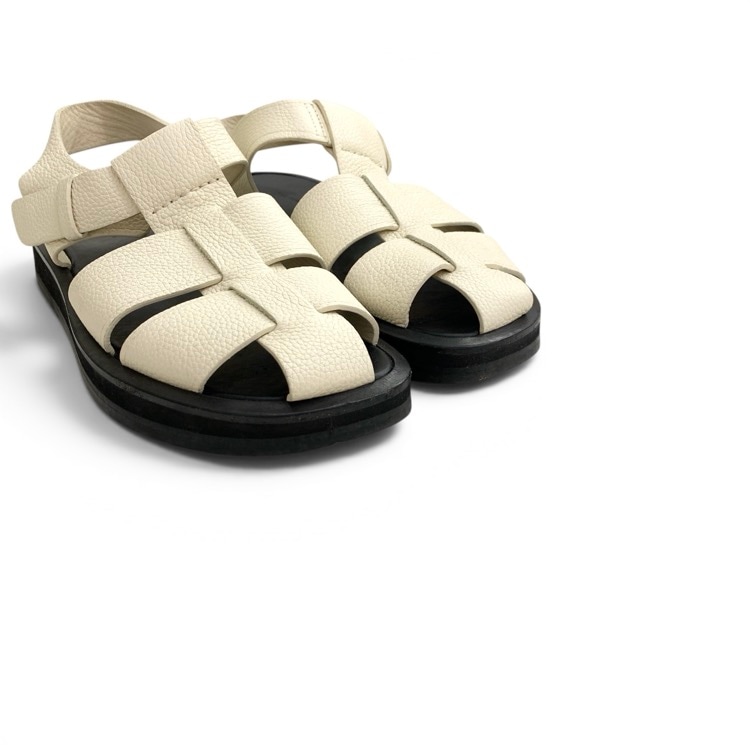 THE ROW ザロウ FISHERMAN SANDALS アイボリー 38 F1203L129