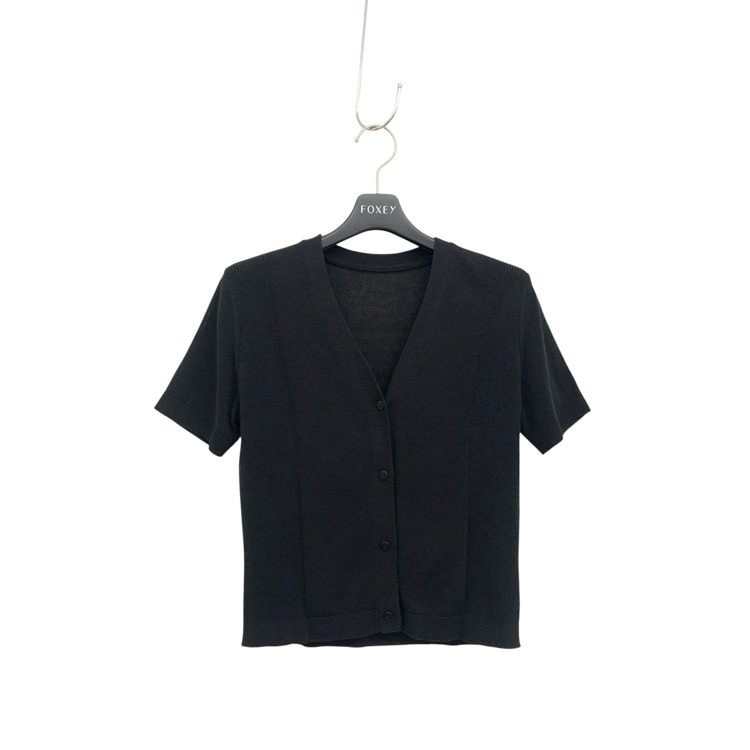 FOXEY フォクシー カーディガン ルシール ブラックブラック 38 42239-KAJOF