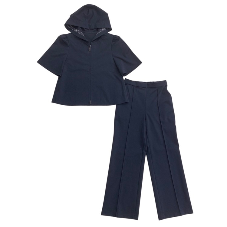 FOXEY NEWYORK フォクシー パーカー・パンツ ジェットセッター ネイビー 38 45199-NSQOY