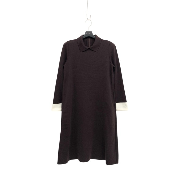 FOXEY フォクシー エテルニテ ニットドレス ポート 38 44936-KAOOE