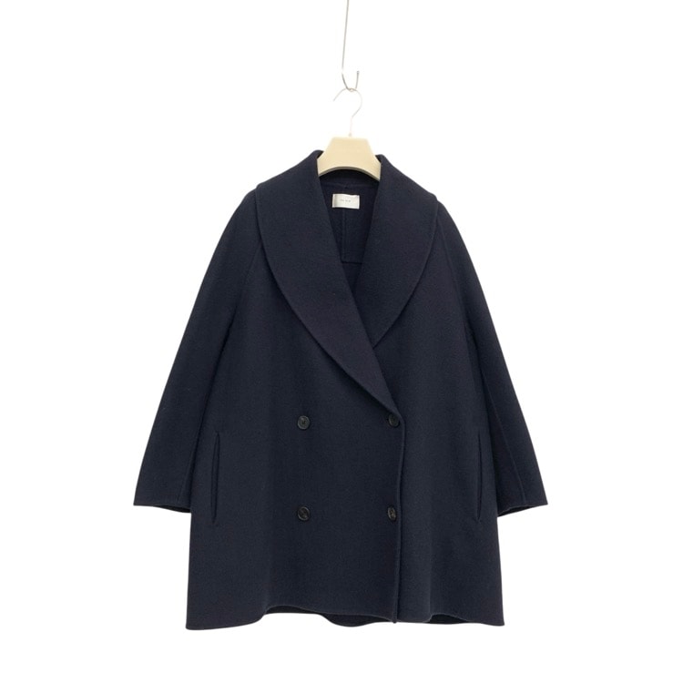 THE ROW ザロウ POLLI JACKET ロンハーマン別注 ショートコート ウール・カシミヤ ネイビー XS 5887-W1439