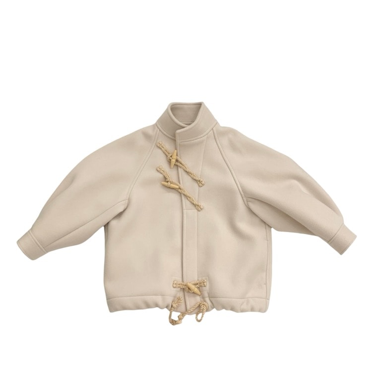 HYKE ハイク DOUBLE FACE DUFFLE JACKET ダブルフェイス ダッフルジャケット ベージュ 1 222-17343 022