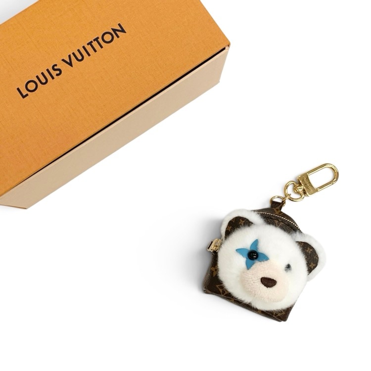 LOUIS VUITTON ルイ・ヴィトン アドラブル ベア バッグチャーム モノグラム　ポーチ M02128