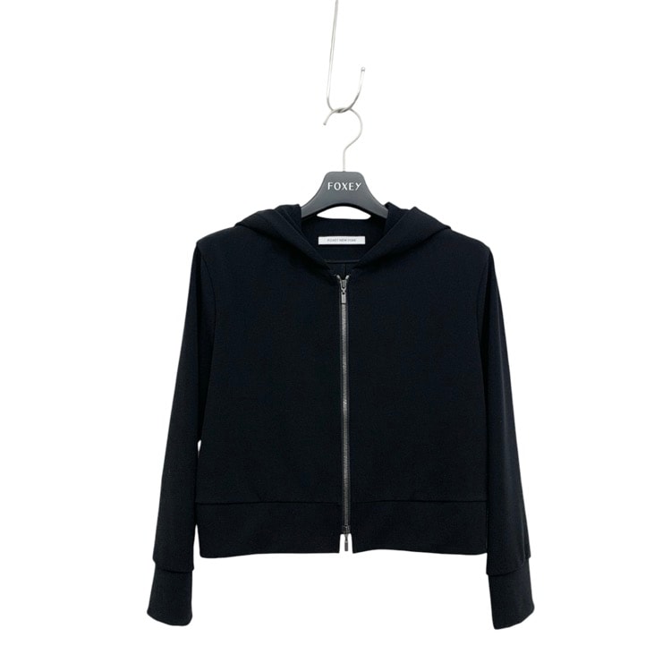 FOXEY NEWYORK フォクシー パーカ プロヴァンス ブラックブラック 38 43003-NSJOO