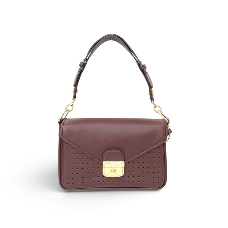 Longchamp ロンシャン マドモワゼル ロンシャン 2way ショルダーバッグ バーガンディ L1323883009