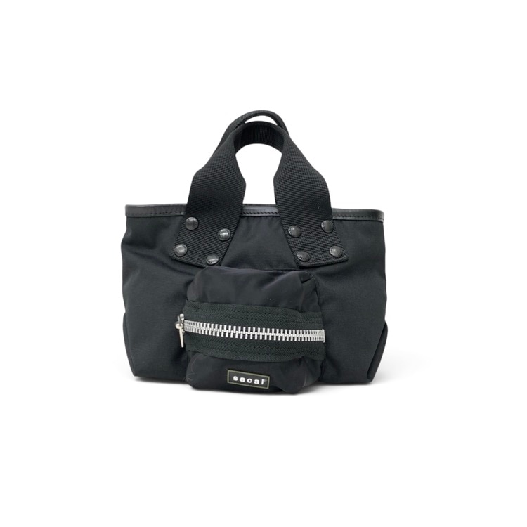 sacaiサカイ SkytexToteSmallBagトートバッグ ブラック sacai サカイ Pocket Tote Bag Small ポケット トートバッグ スモール