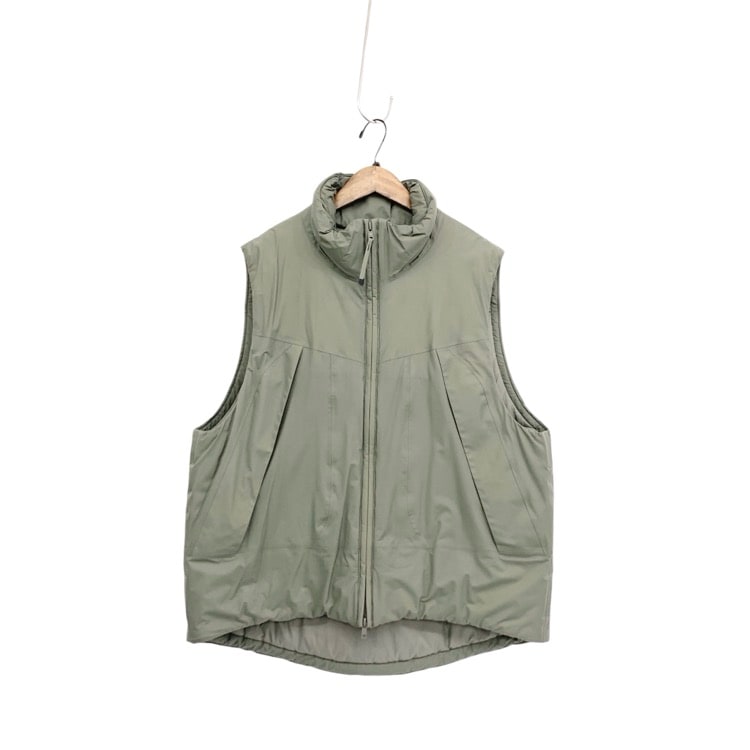 HYKE ハイク PERTEX PUFF VEST パーテックスパフベスト カーキ 2 232-17386