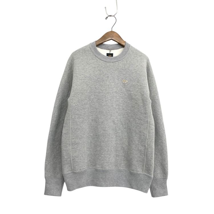 SCYE BASICS サイベーシックス クルーネックスウェット Bshop別注 トップグレー 38 5221-23413
