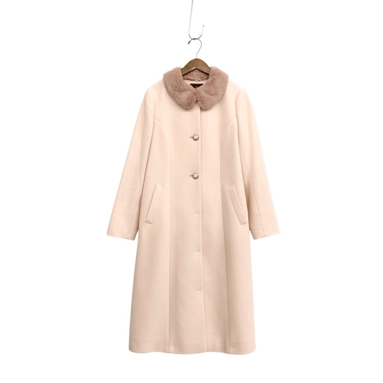 TOCCA トッカ TWINKLE WINTER NIGHT ウールカシミヤコート 襟フェイク