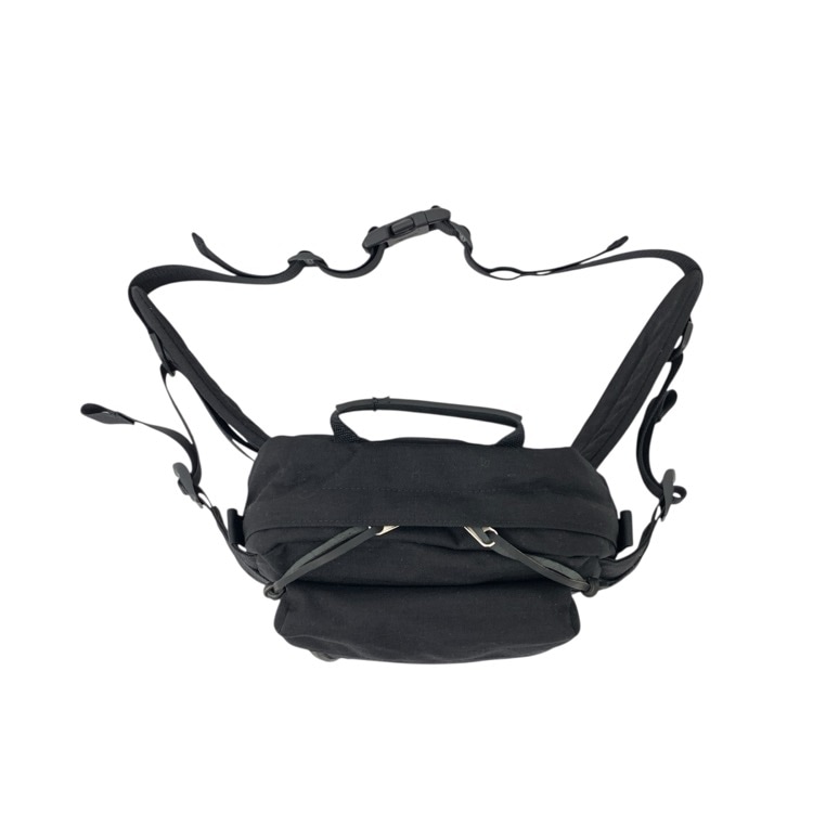 Aeta アエタ WAIST BAG S ナイロンウエストバッグ ブラック NY11