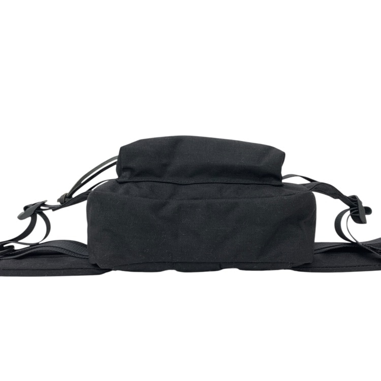 Aeta アエタ WAIST BAG S ナイロンウエストバッグ ブラック NY11