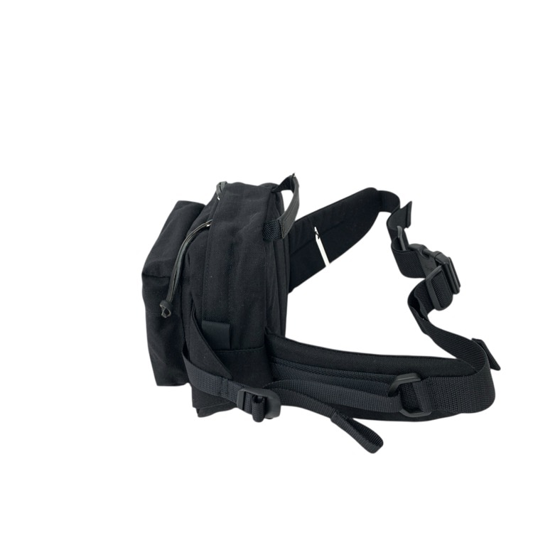 Aeta アエタ WAIST BAG S ナイロンウエストバッグ ブラック NY11
