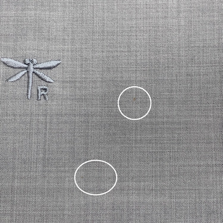 Rene ルネ 刺繍 プリーツブラウス グレー 36 6031140