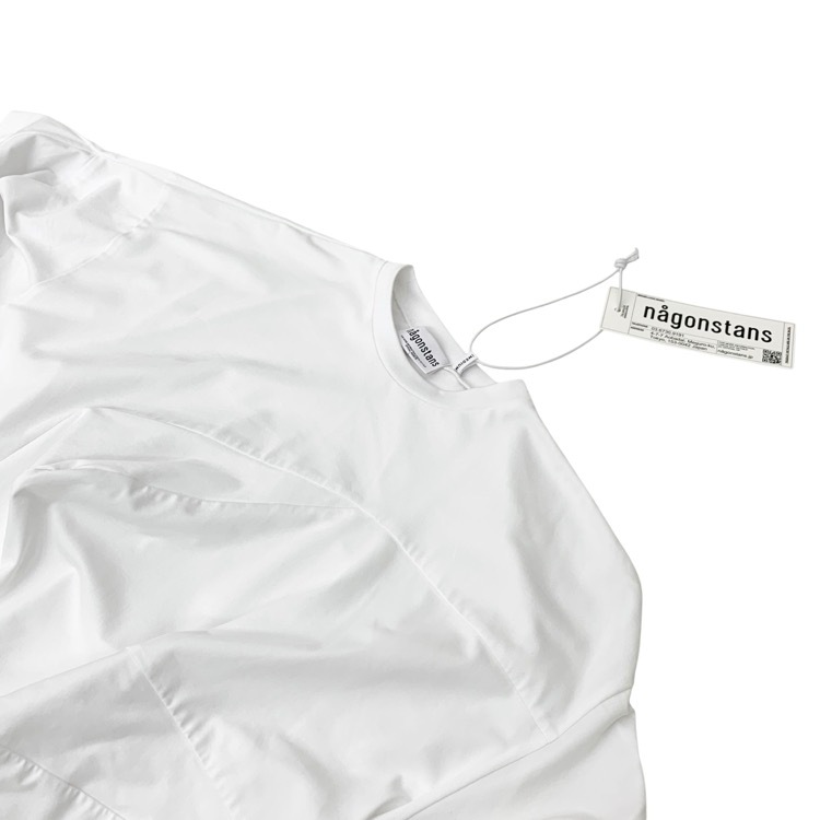 未使用品 2026SS nagonstans ナゴンスタンス rock t-shirt ロックTシャツ カットソー salt M 470JS480-1411
