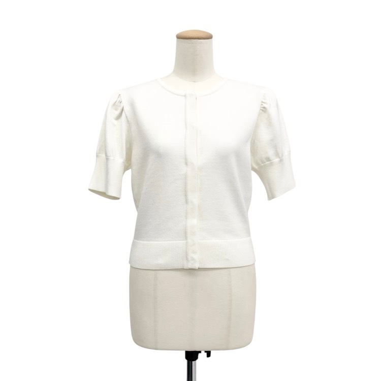 FOXEY NEW YORK フォクシー カーディガン Le Jardin ホワイト 38 43586