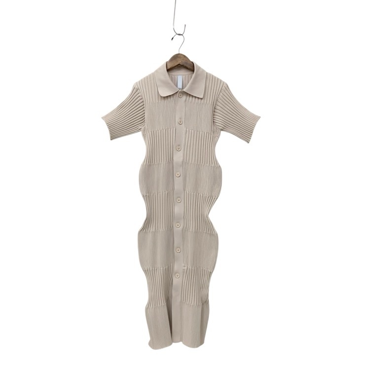 CFCL シーエフシーエル FLUTED SHORT SLEEVE SHIRT DRESS ショートスリーブ ワンピース CF006KH010
