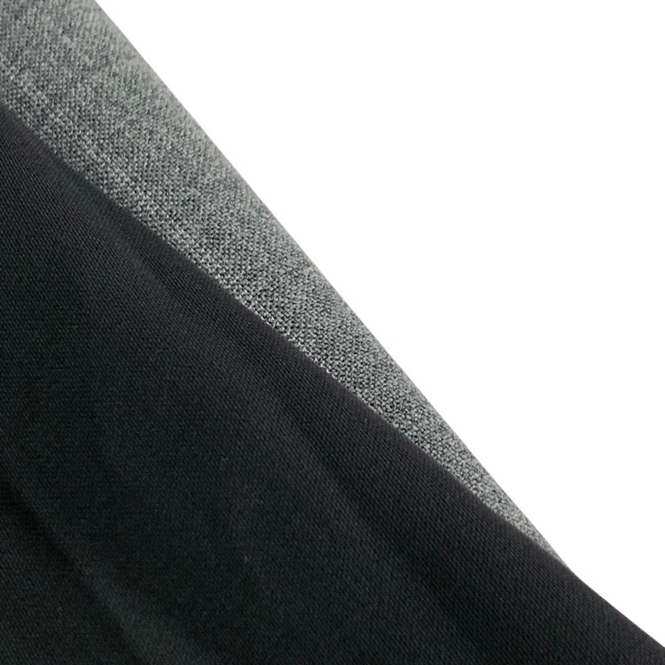 MM6 Maison Margiela エムエムシックス メゾンマルジェラ Grey Transformative Layer Skirt レイヤードラップサテンスカート グレー×ブラック 38 S62MA0051 S53243