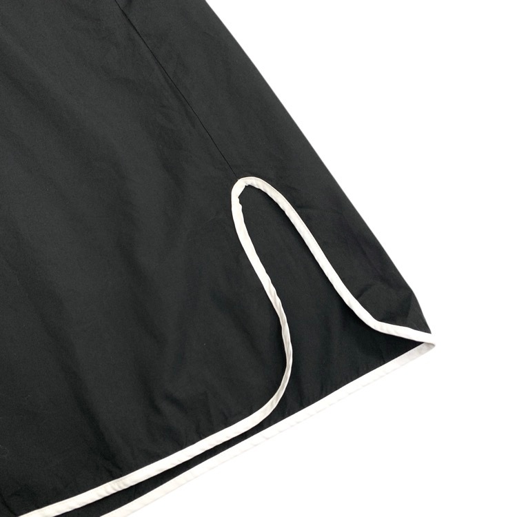 Mame Kurogouchi マメクロゴウチ Volume Sleeve Cotton Shirt ボリュームスリーブコットンシャツブラウス ブラック 1 MM20FW-SH509