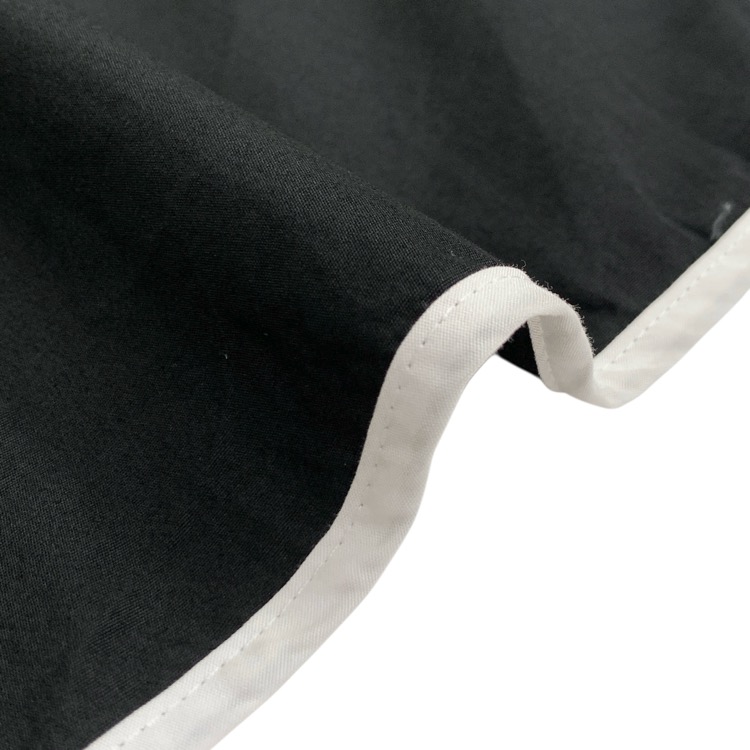 Mame Kurogouchi マメクロゴウチ Volume Sleeve Cotton Shirt ボリュームスリーブコットンシャツブラウス ブラック 1 MM20FW-SH509