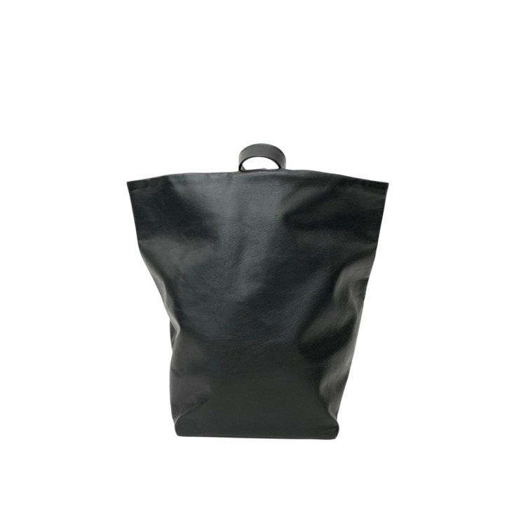 Aeta アエタ LEATHER RUCKSACK M ラックサック レザーバックパック バッグ ブラック LE03