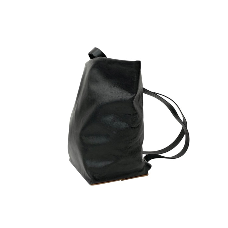 Aeta アエタ LEATHER RUCKSACK M ラックサック レザーバックパック バッグ ブラック LE03