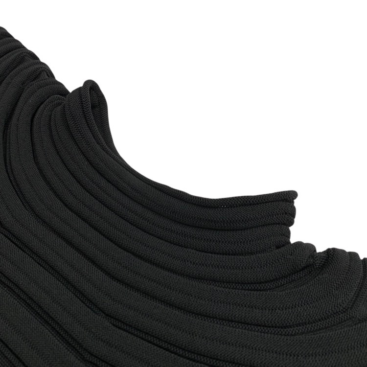 PLEATS PLEASE ISSEY MIYAKE プリーツプリーズ イッセイミヤケ MUSHROOM KNIT マッシュルームニットプルオーバー ブラック PP41KK812