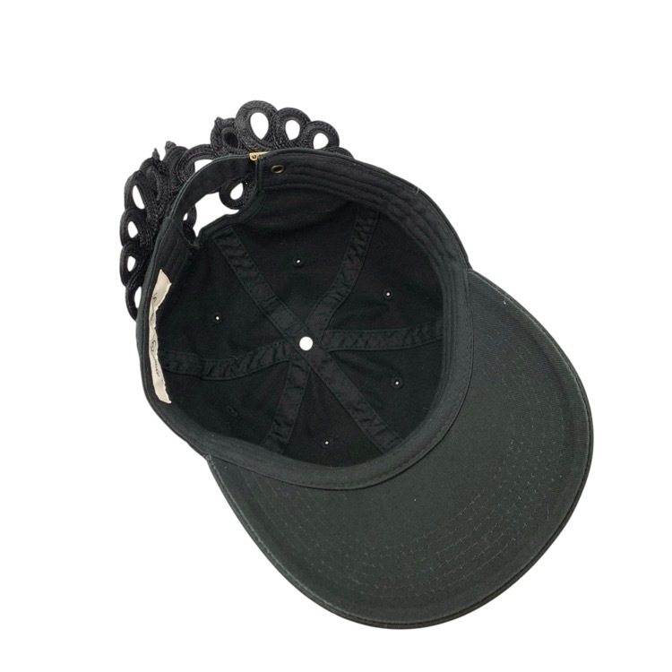 tanaka daisuke タナカダイスケ China ribbon cap STUDIOUS別注 チャイナタッセルキャップ 帽子 ブラック F TD-24SS-AC54-ST