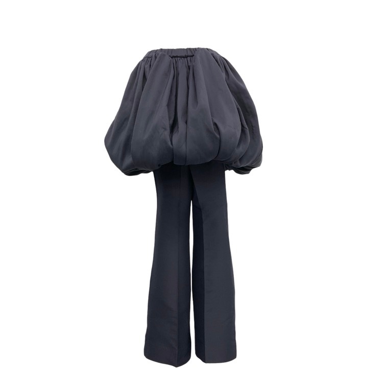 HARUNOBUMURATA ハルノブムラタ JADEN オールインワン ネイビー 36 HM24S812-FUJ05