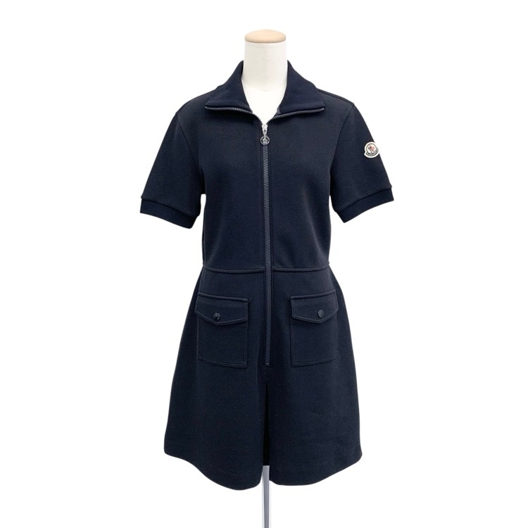 MONCLER モンクレール ポロ ワンピース ネイビー XS 8I00001 899V9 999