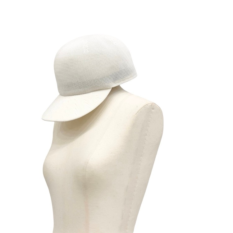 CFCL シーエフシーエル MESH KNIT CAP メッシュニット キャップ ホワイト F CF005AI021