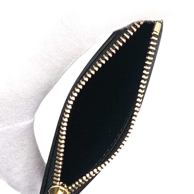 未使用品 JIL SANDER ジルサンダー HEART POUCH ハートポーチ コインケース ブラック