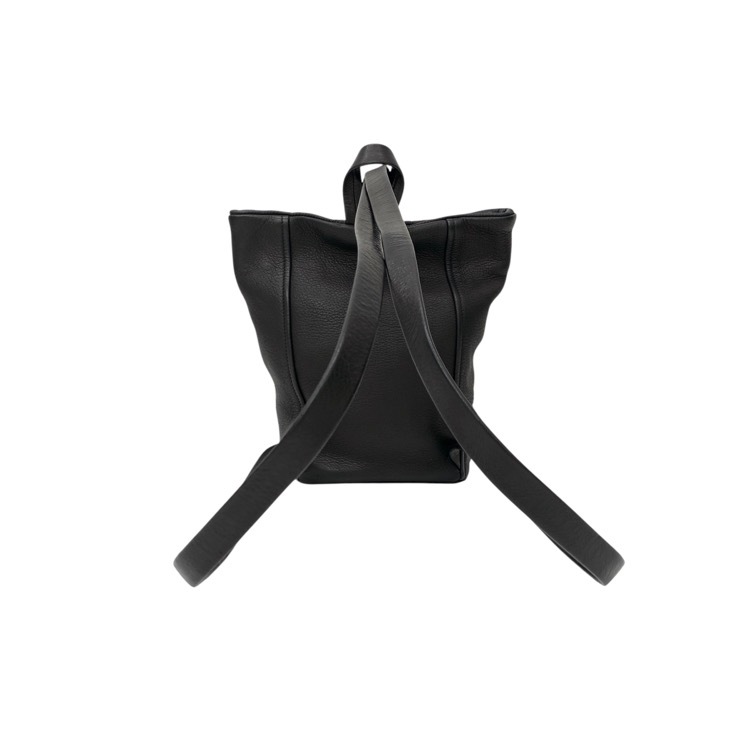 Aeta アエタ DEER RUCKSACK S ディアレザー バックパック ブラック S DA08