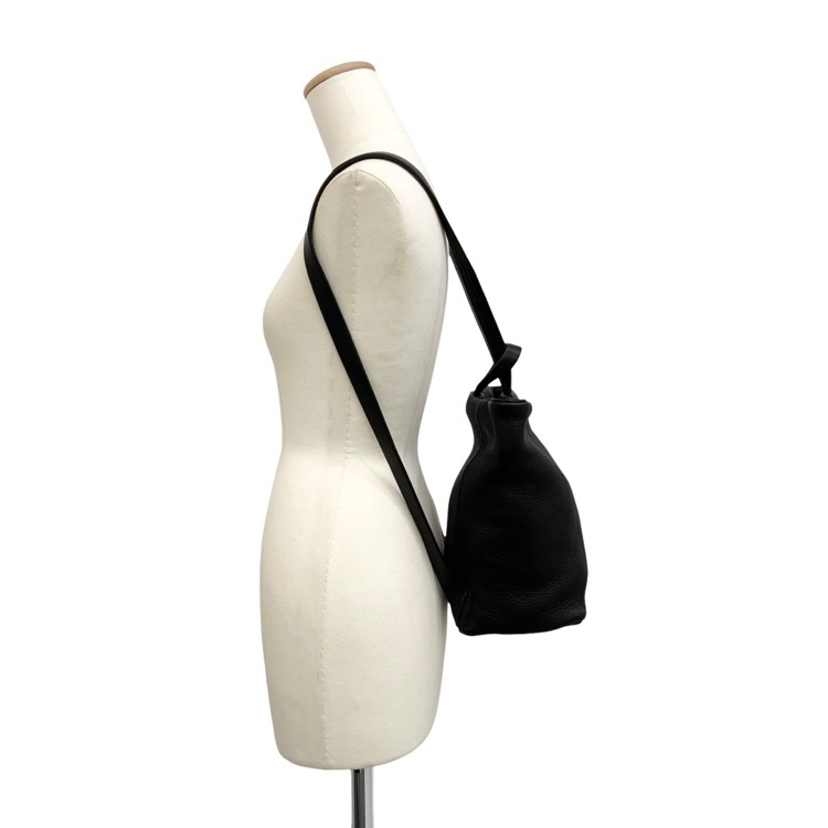 Aeta アエタ DEER RUCKSACK S ディアレザー バックパック ブラック S DA08