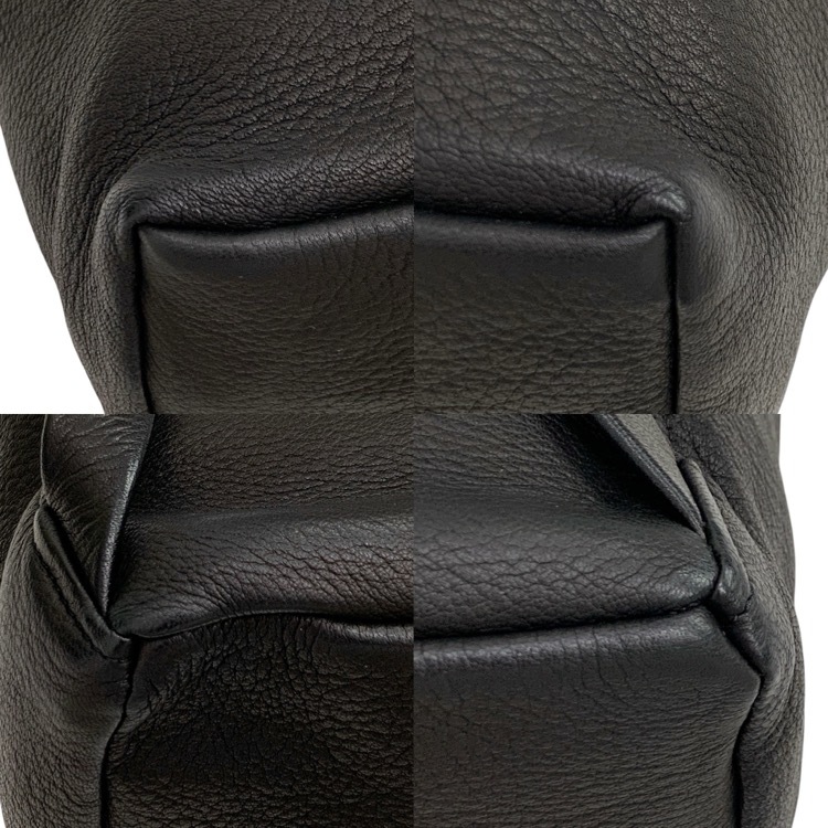 Aeta アエタ DEER RUCKSACK S ディアレザー バックパック ブラック S DA08