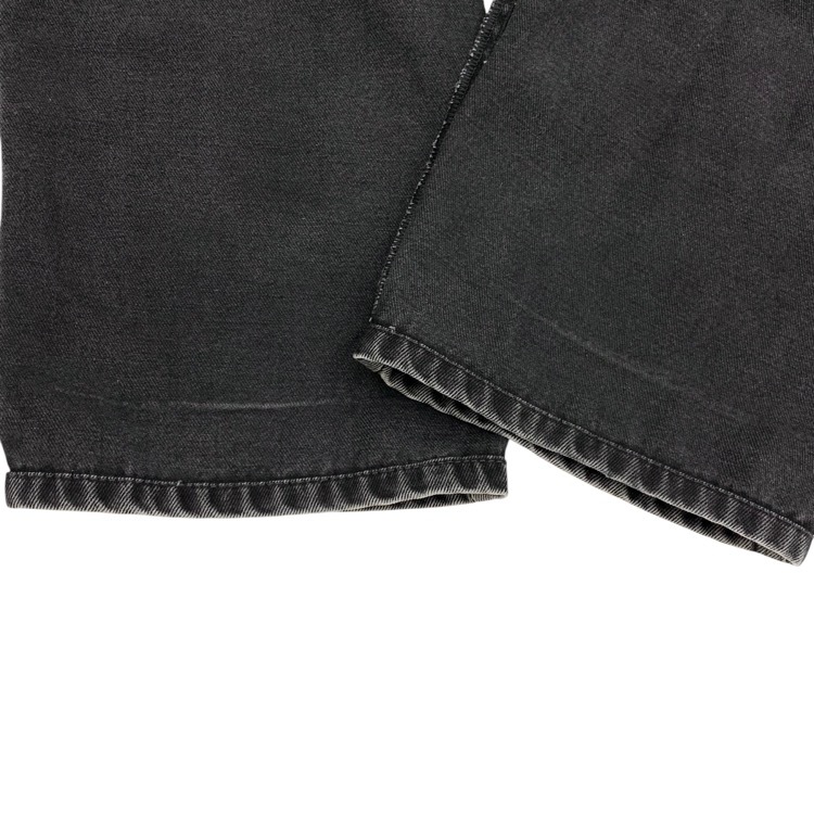 2024SS Maison Margiela メゾンマルジェラ スラッシュディテール デニムパンツ ジーンズ ブラック 38 S51LA0051